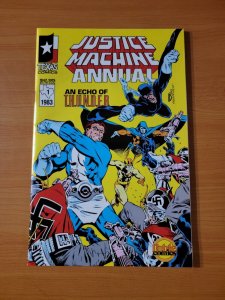 Justice Machine Annual #1 ~ NEAR MINT NM ~ 1983 Texas Comics