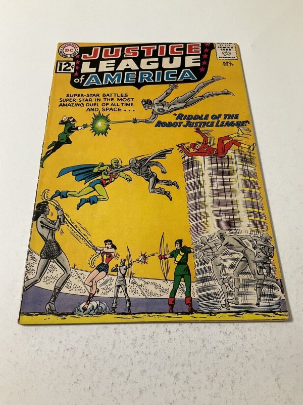 Justice League of America 13 Fn Fine 6.0 DC Comics