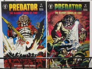 PREDATOR BLOODY SANDS OF TIME (1992 DH) 1-2