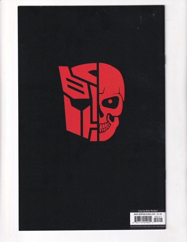 Transformers The Terminator #4 B September 2020 IDW Dark Horse Arnold