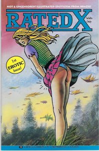 Rated X #1 (1991) Aircel Comics !!!  VF+