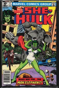 The Savage She-Hulk #17 Newsstand Edition (1981) [Key Issue]