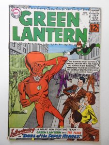 Green Lantern #13 (1962) VG+ Condition moisture stain, stamp fc