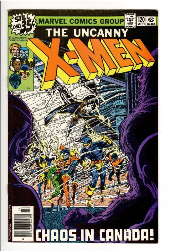 X-MEN 120 VF- 7.5 ;NEWSSTAND 1st APPEARANCE ALPHA FLIGHT