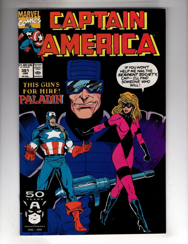 Captain America #381 (1991)   / EBI#1
