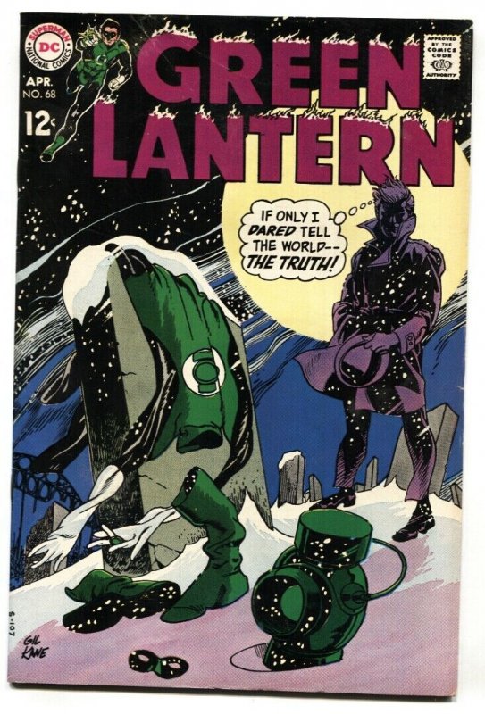 Green Lantern #68 comic book 1969- DC Silver Age FN+