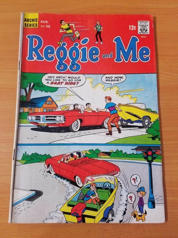 Reggie and Me #25 ~ VERY GOOD VG ~ (1967, Archie Comics)