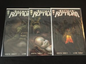 BATMAN: REPTILIAN #2, 4, 5 VFNM Condition