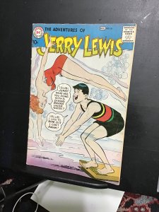 Adventures of Jerry Lewis #55 (1959). 1950s Jerry wow! VG/FN Diving board cover!