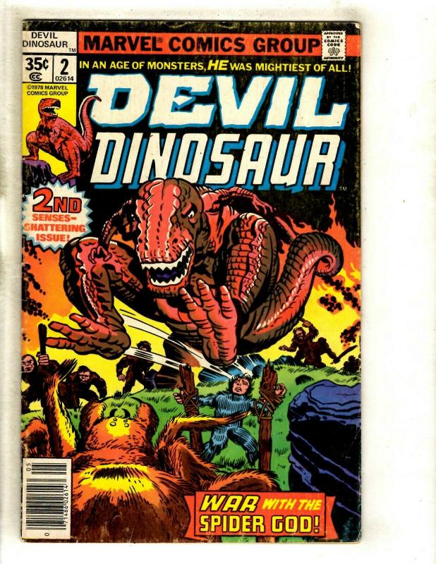 5 Comics Devil Dinosaur #2 Marvel Classics #19 Team-Up #29 139 Kung Fu #84 JL36
