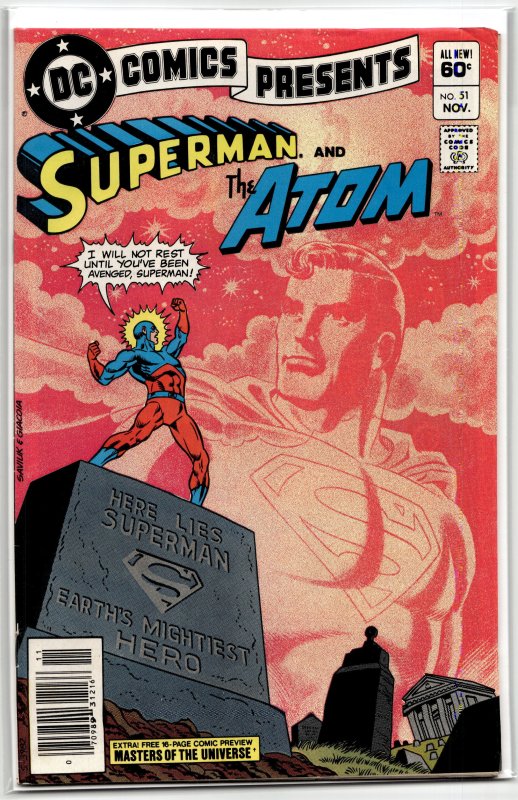DC Comics Presents #51 (1982) The Atom