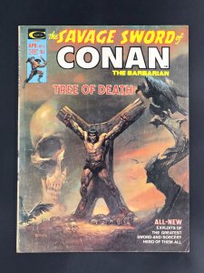 The Savage Sword of Conan #5 (1975) Cover Art by John Buscema and Boris Vallejo