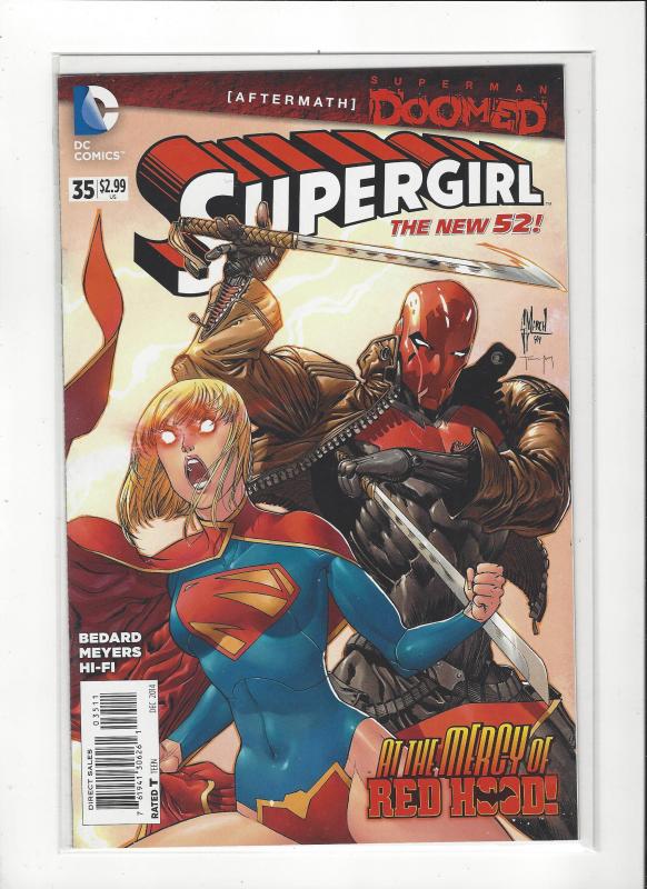 Supergirl #35 VS. Red Hood New 52 NM