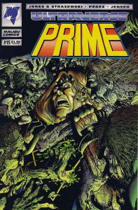 Prime (Vol. 1) #15 VF ; Malibu | Ultraverse George Perez