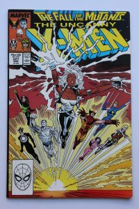 The Uncanny X-Men #227 Newsstand Edition (1988) X-Men NM