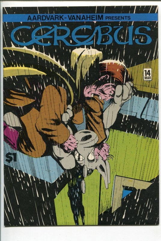 CEREBUS  #14 1980-AARDVARK-VANAHEIM-DAVE SIM-LORD JULIUS-nm