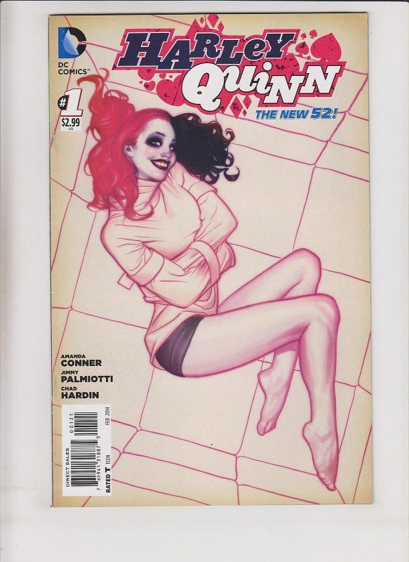 Harley Quinn vol. 2 #1 VF- adam hughes variant  american english edition new 52