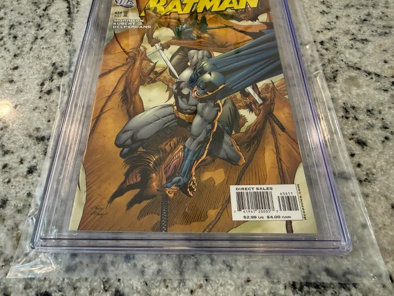 Batman # 656 CGC Graded 9.6 DC Comic Book 2006 1st Damian Wayne Appearance JH24