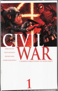 Civil War #1  (2006) Captain America