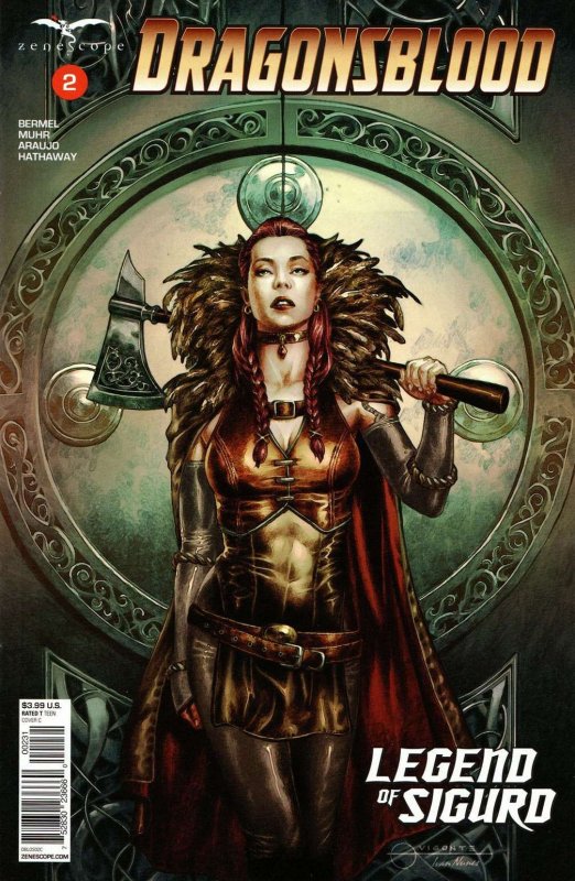 Dragonsblood #2C VF/NM ; Zenescope | Legend of Sigurd