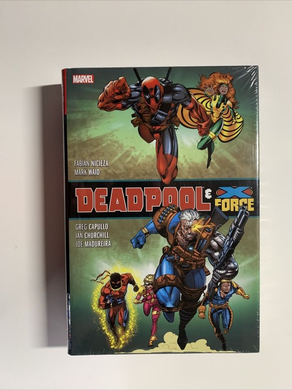 Deadpool And & X-force Omnibus Mint Sealed Marvel Hc Tpb Fabian Nicieza