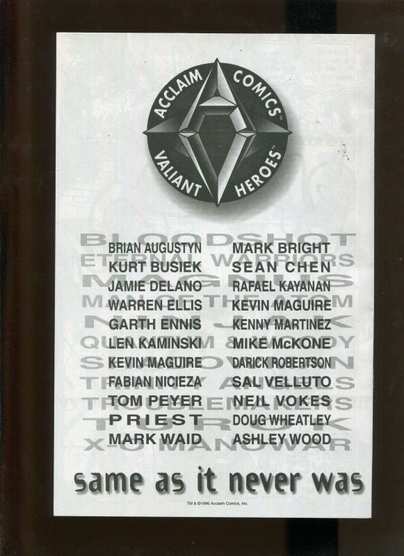 SHADOWMAN PREVIEW #1 (9.2) DEADSIDE!! 1996