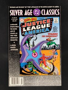 The Brave and the Bold #28 Silver Age Classics Cover (1960)