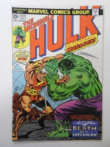 The Incredible Hulk #177 (1974) GD Condition MVS intact see description