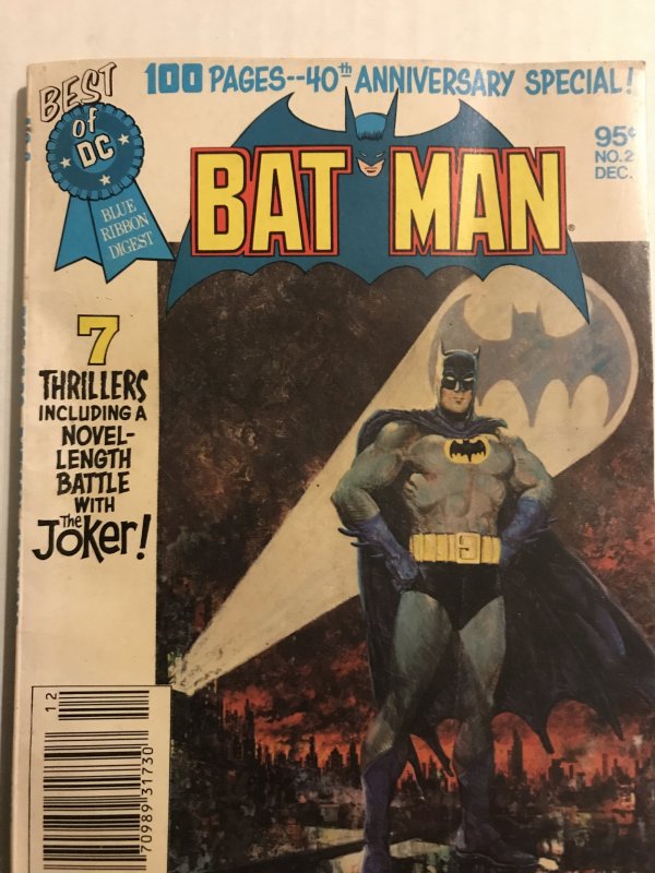 BATMAN The Best of DC #2 : 1979 Blue Ribbon Digest; Joker Classic