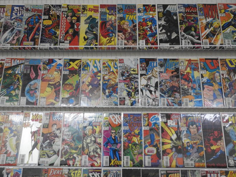 Huge Lot 140+ Comics W/ X-Men, Punisher, Thor, Venom+ Avg VF Condition!