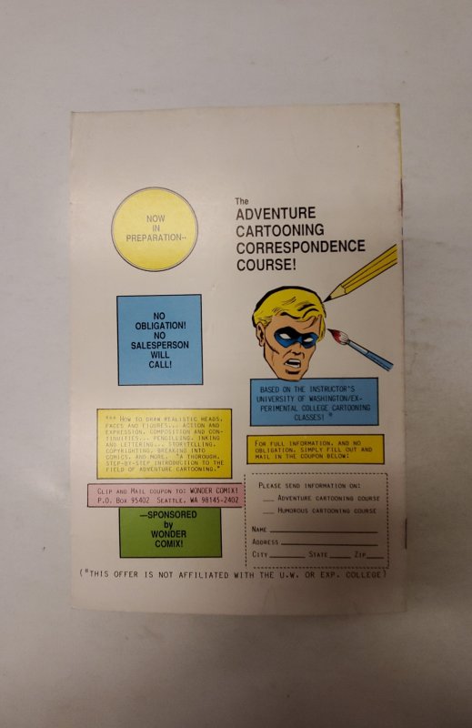 Night Brigade #1 NM Wonder Comix Comic Book J718