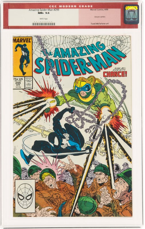 The Amazing Spider-Man #299 (1988) CGC Graded 9.6 Venom Cameo