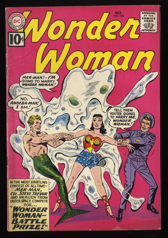 Wonder Woman #125 VG 4.0