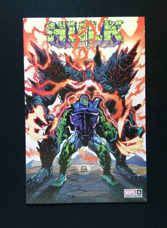 Hulk #6  MARVEL Comics 2022 NM  VARIANT COVER