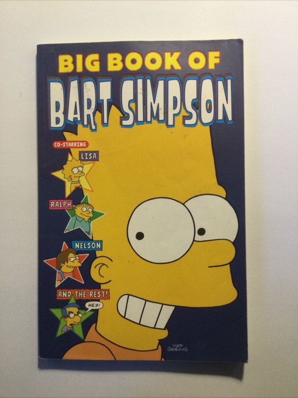 Big Book Of Bart Simpson Tpb Softcover Sc Very Fine Vf 8.0 Bongo Comics Group