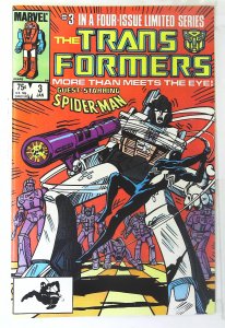 Transformers (1984 series)  #3, NM- (Actual scan)