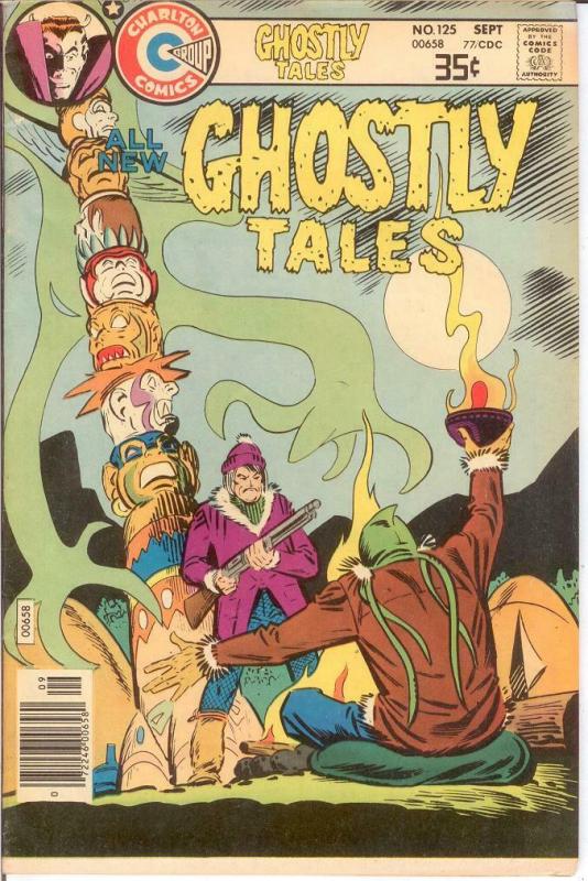 GHOSTLY TALES (1966-1984) 125 F+ Ditko cover & art COMICS BOOK