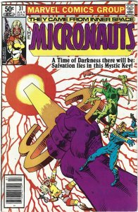 Micronauts #31 Newsstand Edition (1981)