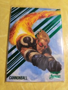 2022 Fleer Ultra Avengers Green #10 Cannonball