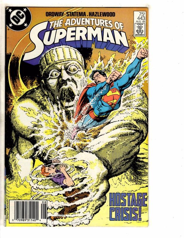 8 Superman DC Comic Books # 441 442 443 444 445 446 447 448 Batman Flash PP11