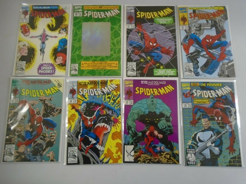 Spider-Man lot 50 different from #1-50 avg 8.5 VF+ (1990-94)