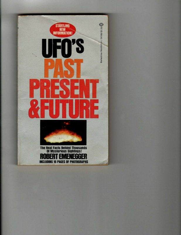 3 Books UFO's Past Present and Future Three Gold Crowns Stone Cold Dead JK13