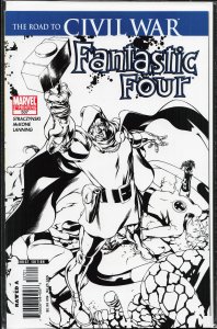 Fantastic Four #537 Second Print Cover (2006) Fantastic Four