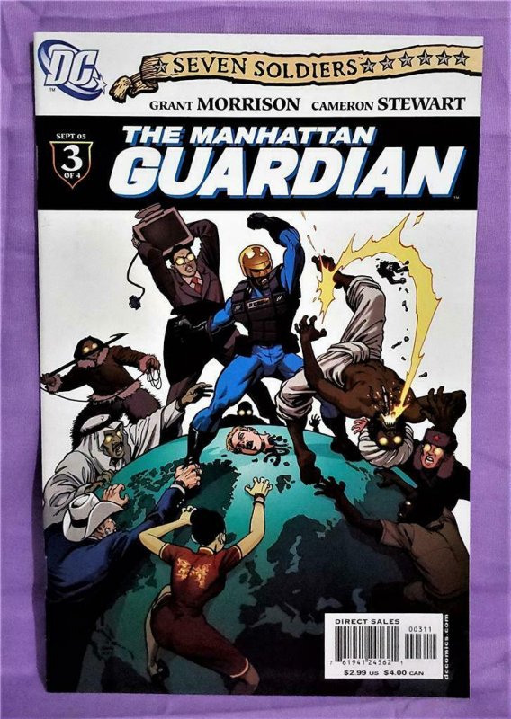 Grant Morrison Seven Soldiers THE MANHATTAN GUARDIAN #1 - 4 (DC, 2005)!