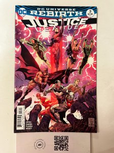 Justice League #3 NM DC Comic Book Rebirth Batman Superman Green Lantern 21 MS37