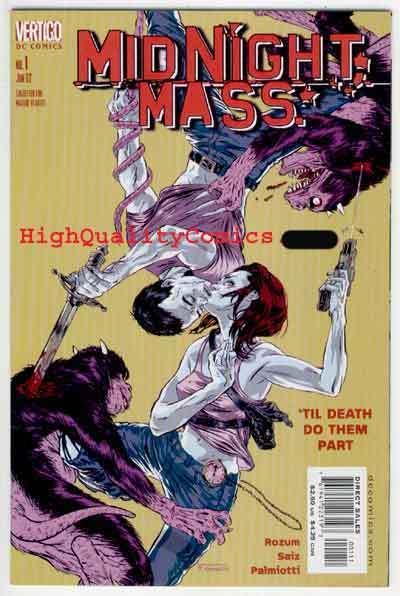 MIDNIGHT MASS #1, NM, Jimmy Palmiotti, Vertigo, Jesus, Ghosts, 2002