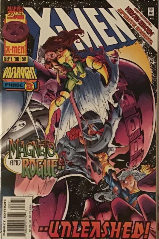 X-MEN 1992 MARVEL 8 BOOK LOT #48,49.50,55,56.57.65.66 AWESOME COPIES 