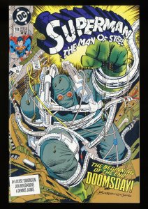 Superman: The Man of Steel #18 NM 9.4 2nd Print 1st Doomsday!