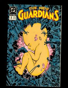 Lot of 11 The New Guardians DC Comic Books #1 2 4 5 6 7 8 9 10 11 12 J344