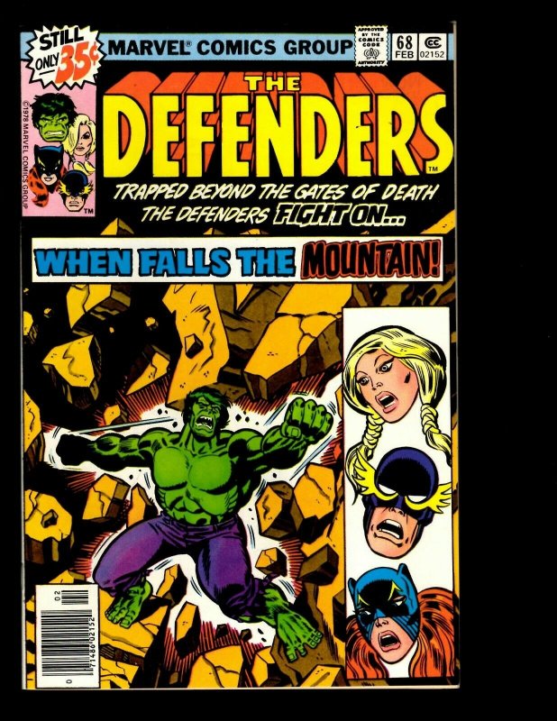 12 Defenders Marvel Comics #59 60 61 62 63 64 65 66 67 68 69 70 Hulk Thor GK15